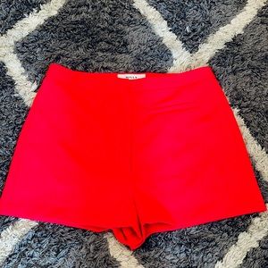 MILLY Dressy, Tuxedo High-Waisted Shorts